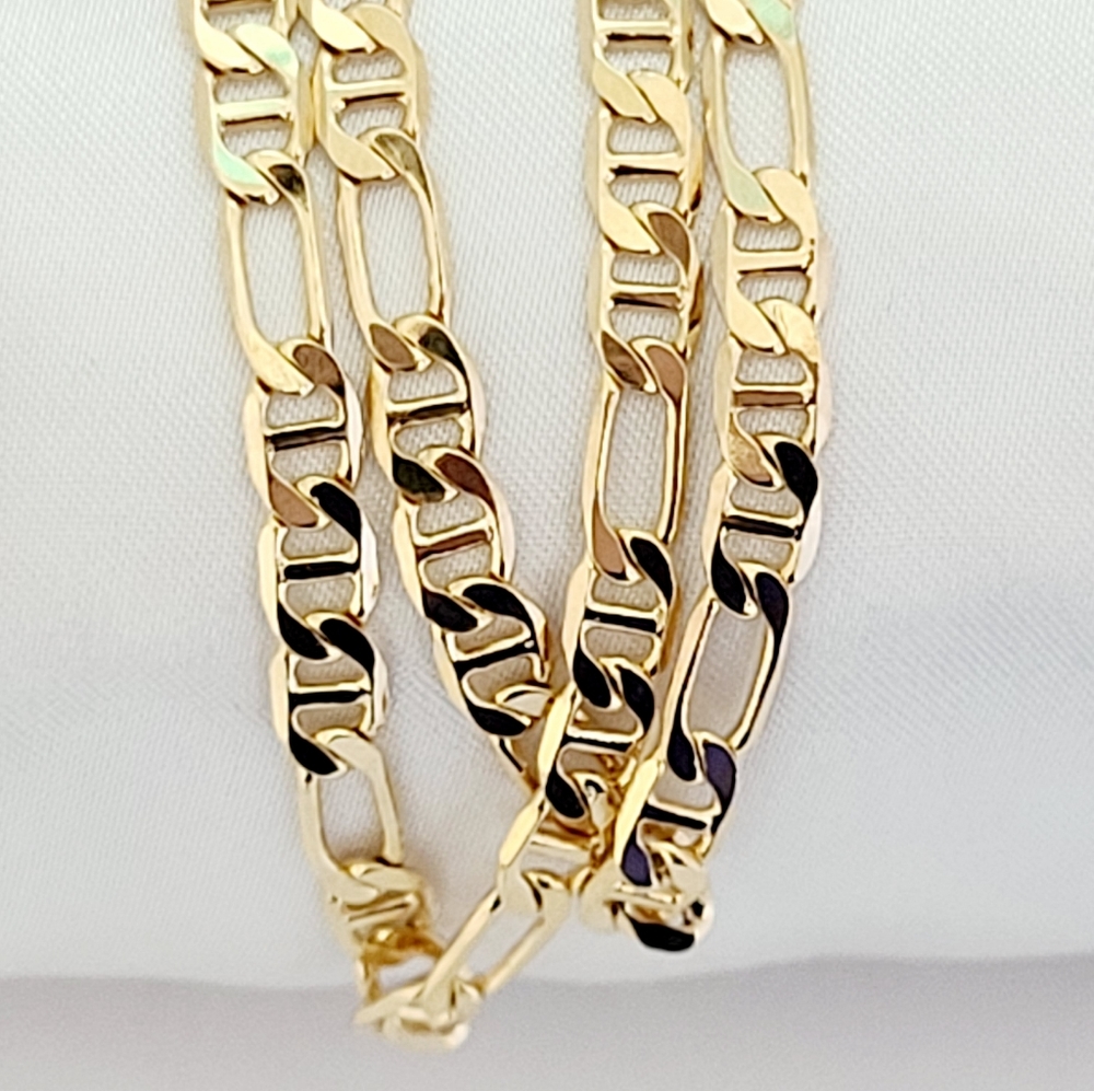 Flying eagle men's necklace. 18k GF chain. New - Picture 2 of 7